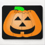 Happy Carved Pumpkin Mouse Pad