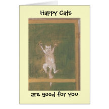 Happy Cats Card