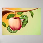 Happy Catterpillar Posters