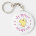 Happy Chick Big Sister Key Chains