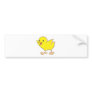 Happy Chick Bumper Stickers
