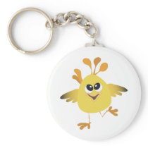 Happy Chick Key Chains