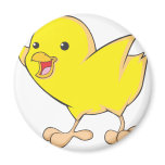 Happy Chick Fridge Magnet