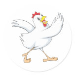 Happy Chicken Hen Sticker