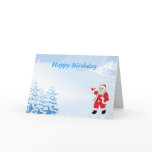 Happy Christmas Birthday Greeting Cards