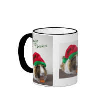 Happy Christmas Guinea Pig Mug