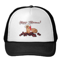Happy Christmas "Irish Terrier" Truckercap