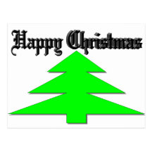 Happy Christmas Postcard