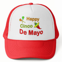 Happy Cinco De Mayo Trucker Hat