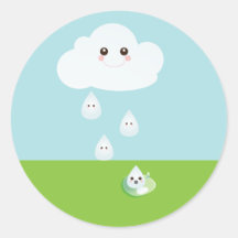 Happy Cloud Sticker