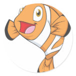Happy Clownfish stickers