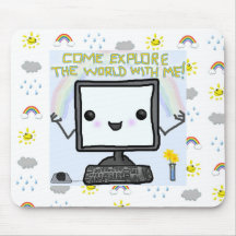 Happy Computer - Mouse Pad