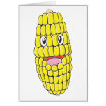 Happy Corn Vegetable cards