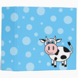 Happy Cow Cartoon Bubble Scrapbook / School Binder