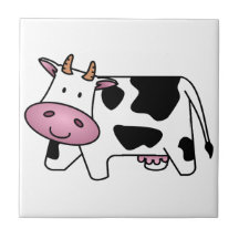 Happy Cow Ceramic Tile