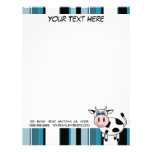 Happy Cow Customizable Letterhead