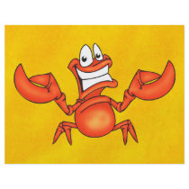Happy Crab Full Color Flyer