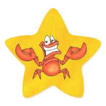 Happy Crab Stickers