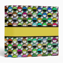 HAPPY CROWD 1.5" Ring Binder