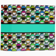HAPPY CROWD 2" Ring Binder