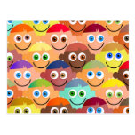 Happy Crowd Post Cards