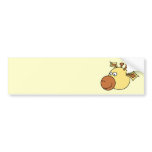Happy Cute Giraffe. Cartoon Animal. bumper stickers