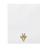 Happy Cute Giraffe. Cartoon Animal. Custom flyers