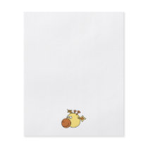 Happy Cute Giraffe. Cartoon Animal. Full Color Flyer