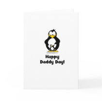 Happy Daddy Day Penguin Cards