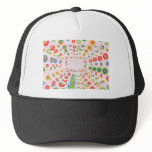 Happy Designs : Back n Front Print Mesh Hats