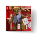 Happy Dinky Bear buttons