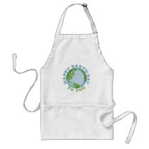 Happy Earth Day Apron