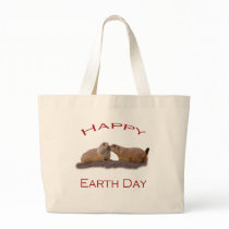 Happy Earth Day Canvas Bags