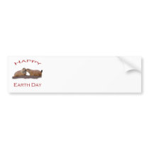 Happy Earth Day Bumper Sticker