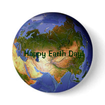 Happy Earth Day! Button