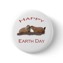 Happy Earth Day Buttons