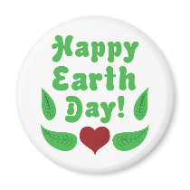 Happy Earth Day! Refrigerator Magnets