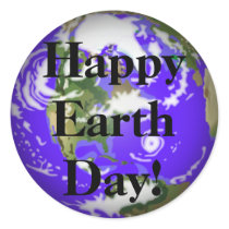 Happy Earth Day sticker