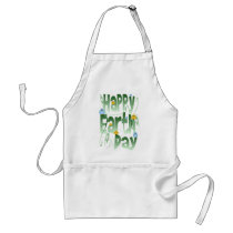 Happy Earth Day with Birds Apron