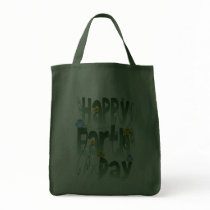 Happy Earth Day with Birds Bag
