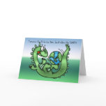 Happy Earth Day with Dinosaur Cards