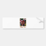 Happy Easter b Orange Tiger Lily The MUSEUM Zazzle Bumper Sticker