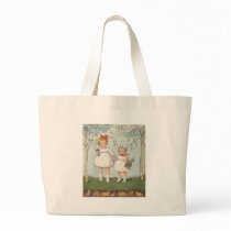 Happy Easter Canvas Bags