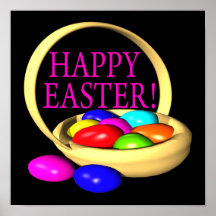 Happy Easter Basket Print