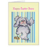 Happy Easter Buns Cute Funny Greeting Cards