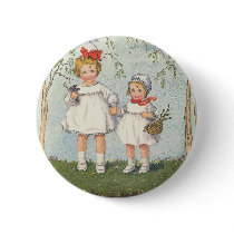 Happy Easter Pinback Button