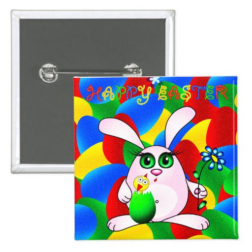 Happy Easter Button