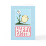 Happy Easter Chick - Personalizable Easter Cards