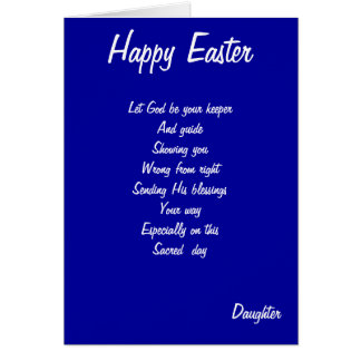 Easter For Daughters Cards, Photocards, Invitations &amp; More