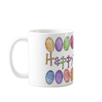 Happy Easter - Easter Egg Border Tees and Gifts Mug